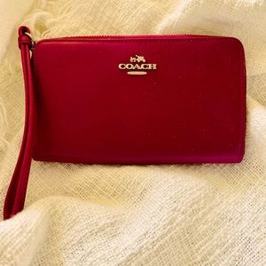Coach wristlet/wallet